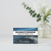 水ろ過事業 名刺 (スタンド正面)