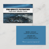 水ろ過事業 名刺 (正面/裏面)