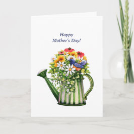 水をあげて 花を贈ろう 母の日 カード