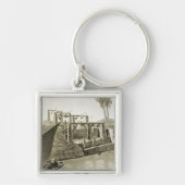 水をナイルから集めて、Volumからの6つをめっきして下さい キーホルダー (正面)