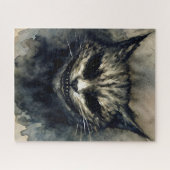 水を使った悪い猫の笑顔|過去記事 ジグソーパズル (横)