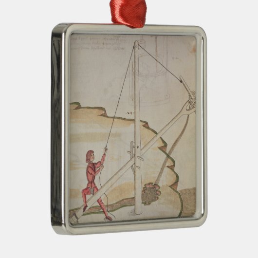 水を供給する方法の図表 メタルオーナメント (右)