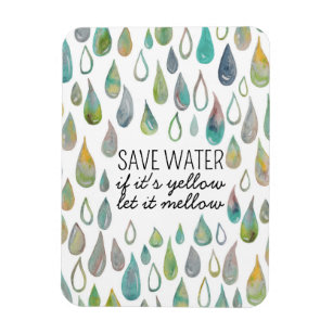 水を保保護存する救地球の浴室 マグネット
