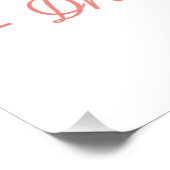 水を思い出すデミ名門私立校風のュピンクの美学 ポスター (コーナー)