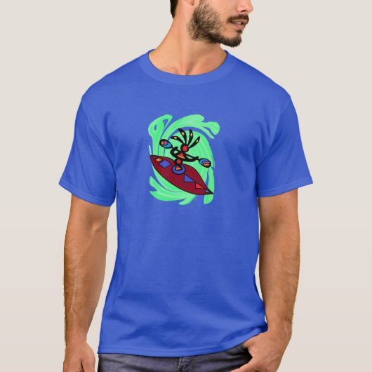 水を感じて下さい Tシャツ (正面)