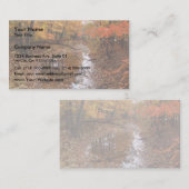 水を持つ自然林 名刺 (正面/裏面)