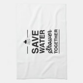 水を救って下さい キッチンタオル (縦)