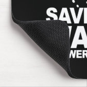 水を救って下さい。 一緒のシャワー。 Tシャツ マウスパッド (コーナー)