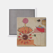 水を汲み込むシステムの図 マグネット (正面/裏面)