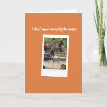 水を濁すつもりはなかったが、ごめんなさい