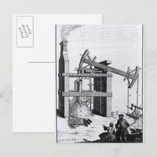 水を焚く機関 ポストカード (正面/裏面)