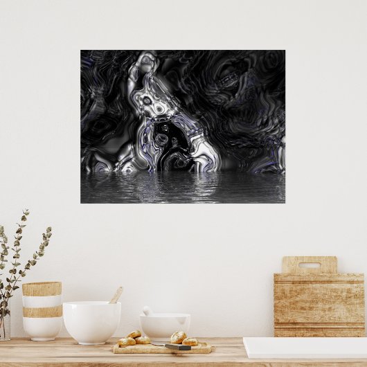 水を盗む人 ポスター (キッチン)