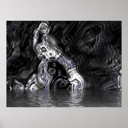 水を盗む人 ポスター (正面)