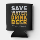 「水を節約してお酒を飲め！」独身最後の祭りでよく使われるフレーズ 缶クーラー (裏面)