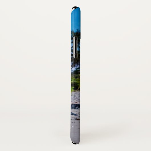 水を追加する美しい熱帯の夕日&海 Case-Mate iPhoneケース (裏面/右)