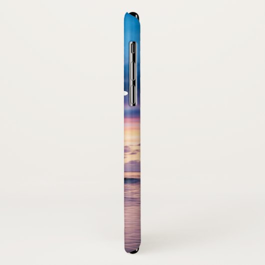 水を追加する美しい熱帯の夕日&海 Case-Mate iPhoneケース (裏面/左)