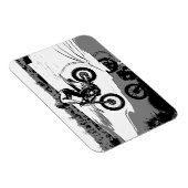 水を通してレース – モトクロスライダー マグネット (右側)