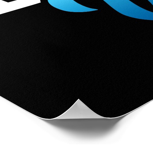 水を飲救む ポスター (角)