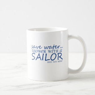 水を…救って下さい コーヒーマグカップ