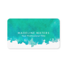 水エレガントの色モダン最小青緑