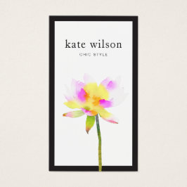 水エレガントモダン彩蓮の花