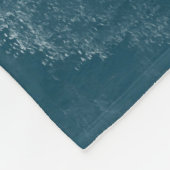 水エレガントモダン色の森 フリースブランケット (角)