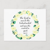 水エレガント彩フローラ礁プサルム34:18 シーズンポストカード (正面)