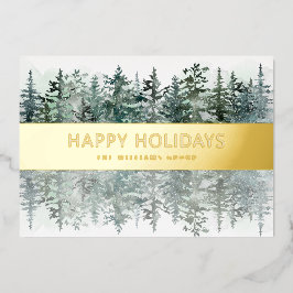 水エレガント彩林業 箔シーズンカード