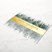 水エレガント彩林業 箔シーズンカード (回転した状態)