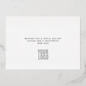 水エレガント彩植物事業 箔シーズンカード (裏面)