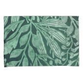 水エレガント彩植物緑の葉芸術作品 枕カバー (正面右)