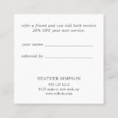 水エレガント彩海軍ブルーブルーガンディフラワーズ 紹介カード (裏面)