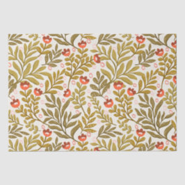 水エレガント彩花模様 薄葉紙