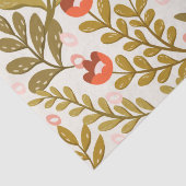 水エレガント彩花模様 薄葉紙 (詳細)