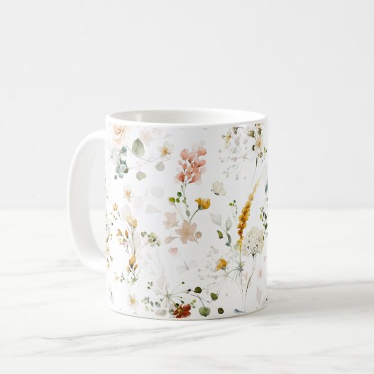 水エレガント彩野草園 コーヒーマグカップ (正面左)