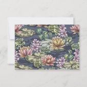 水エレガント百合池の葬儀サンキューカード サンキューカード (裏面)