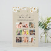 水エレガント素朴色デイジーブライダルシャワーゲーム (スタンド正面)