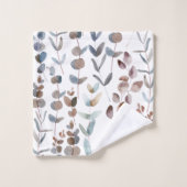 水エレガント素朴色ユーカリ離れ製品 バスタオルセット (ウォッシュタオル)