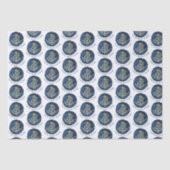 水エレガント色いかり名航海のネイビーブルー 薄葉紙 (正面)