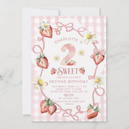 水エレガント色いちごbiFlatホリデーカード シーズンカード