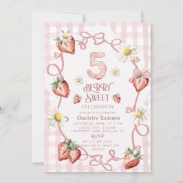 水エレガント色いちごbiFlatホリデーカード シーズンカード