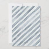 水エレガント色と銀フローラ素朴写真H シーズンカード (裏面)