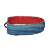 水エレガント色のクラシックブルーウェーブ アスレチックヘッドバンド (左)