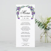 水エレガント色のバイオ結婚レット メニュー (スタンド正面)