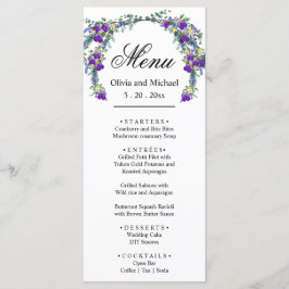 水エレガント色のバイオ結婚レット メニュー