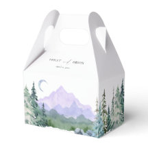 水エレガント色の山の森結婚の