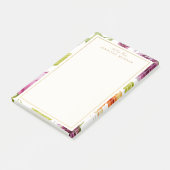 水エレガント色の庭の花のフレスタイリッシューム ポストイット (アングル)