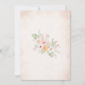 水エレガント色の恋の花B 招待状 (裏面)