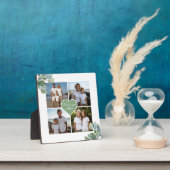 水エレガント色の植物パーソナライズされた写真 フォトプラーク (インサイチュ)