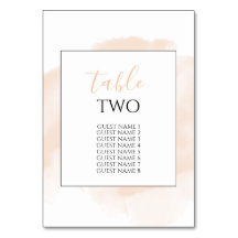 水エレガント色の結婚ゲスト名